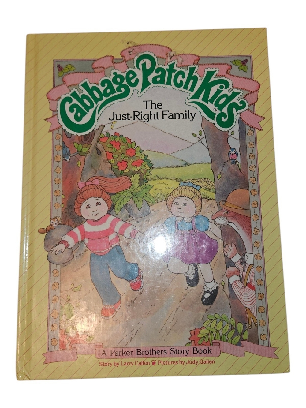 The Just-Right Family - Yellow Hardcover Story Book